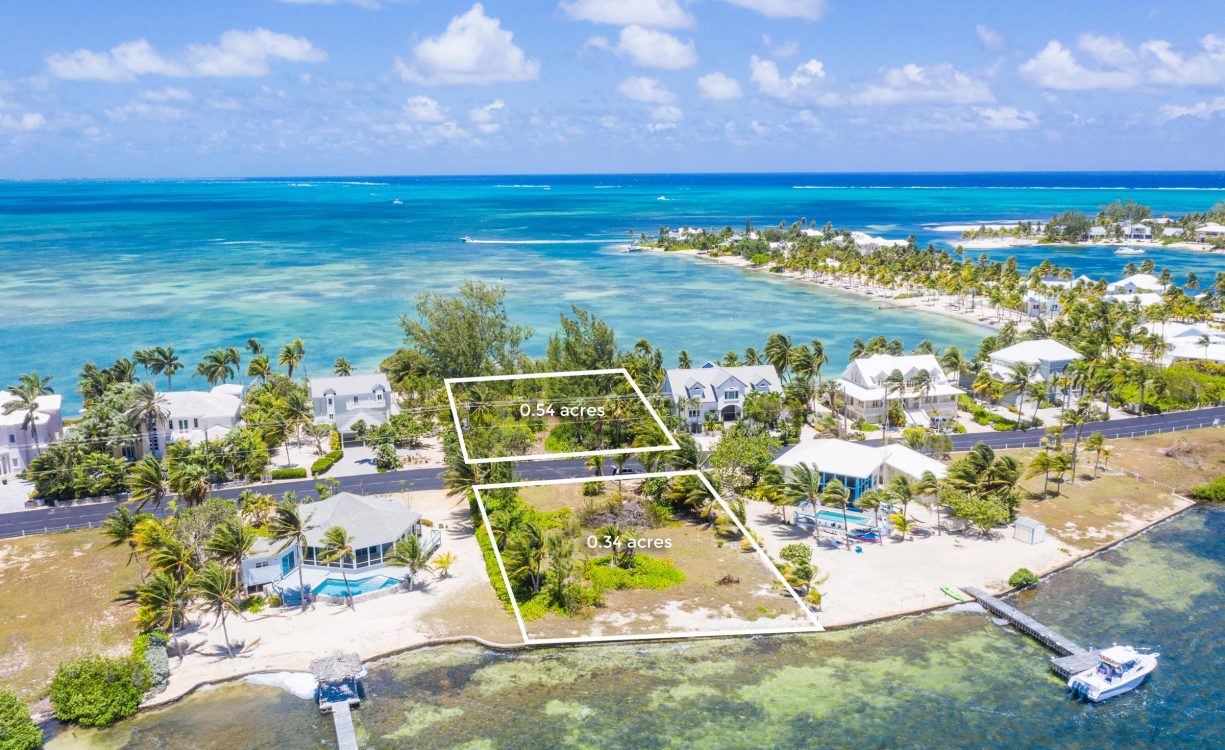 CAYMAN KAI DOUBLE PARCEL - NORTH SOUND AND LITTLE SOUND VIEWS