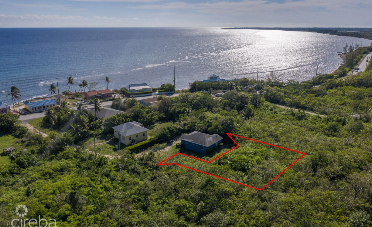 RESIDENTIAL LAND LOT, STEPS FROM THE SEA,  GRAND CAYMAN