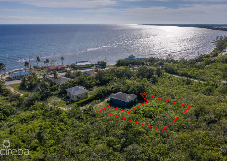 RESIDENTIAL LAND LOT, STEPS FROM THE SEA,  GRAND CAYMAN