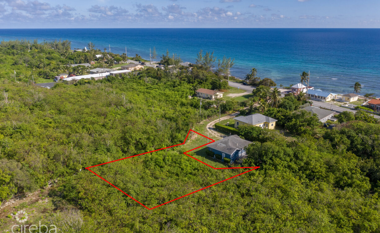 RESIDENTIAL LAND LOT, STEPS FROM THE SEA,  GRAND CAYMAN