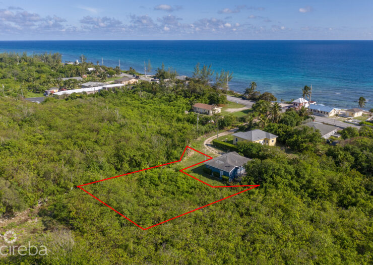 RESIDENTIAL LAND LOT, STEPS FROM THE SEA,  GRAND CAYMAN