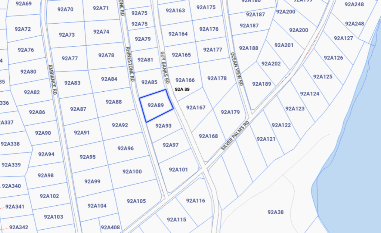 LARGE DUPLEX INVESTMENT LOT - NEAR POINT OF SAND LITTLE CAYMAN