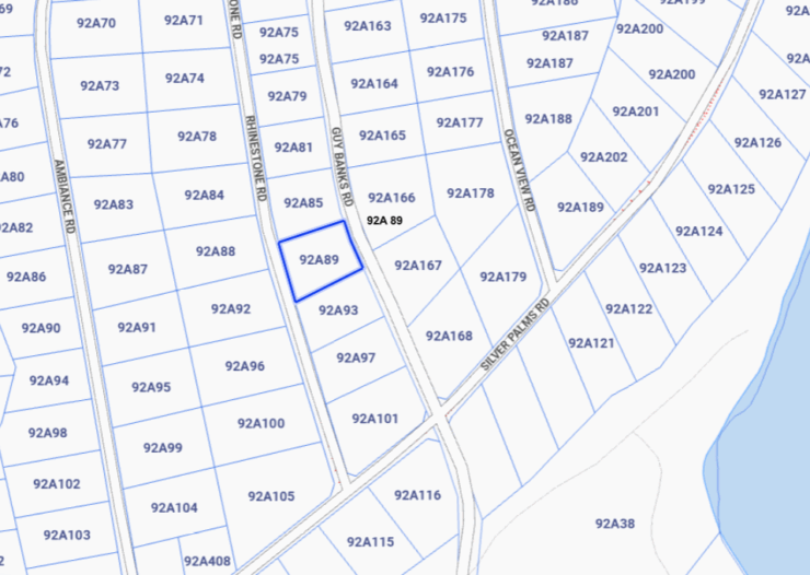 LARGE DUPLEX INVESTMENT LOT - NEAR POINT OF SAND LITTLE CAYMAN