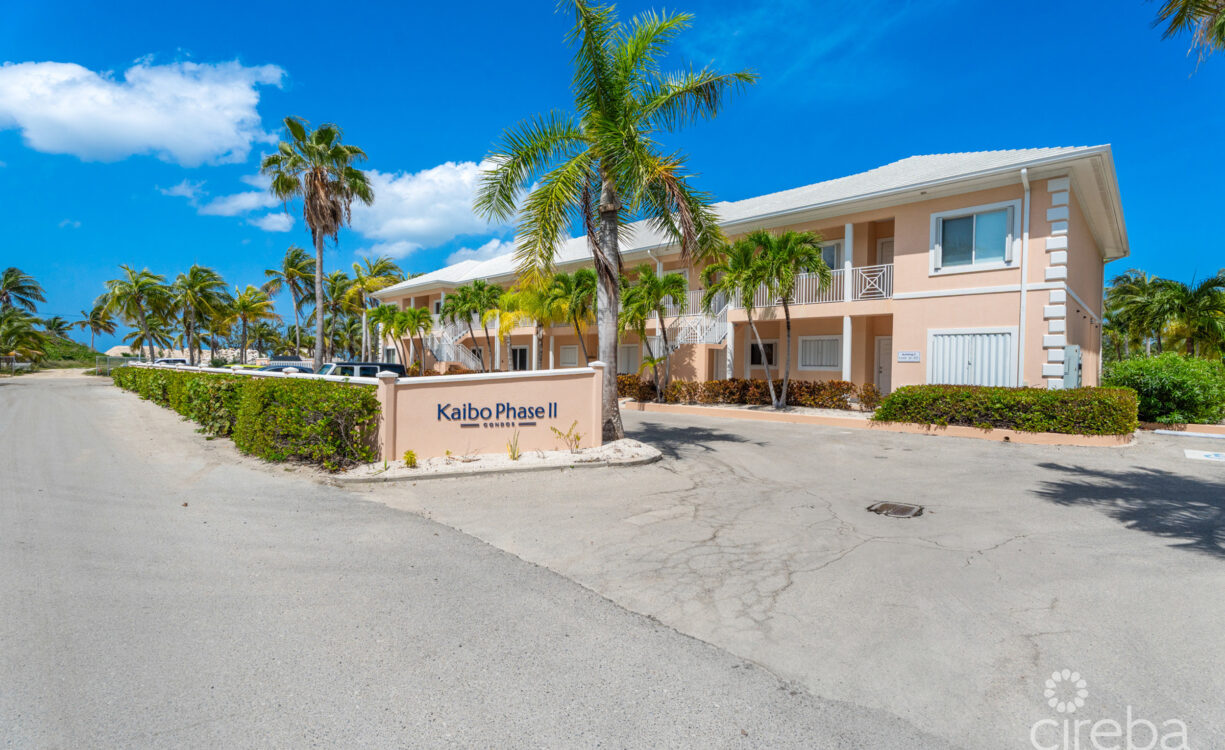 KAIBO CONDO PHASE 2 C BUIDING, GROUND FLOOR AND COMES W/A STORAGE UNIT
