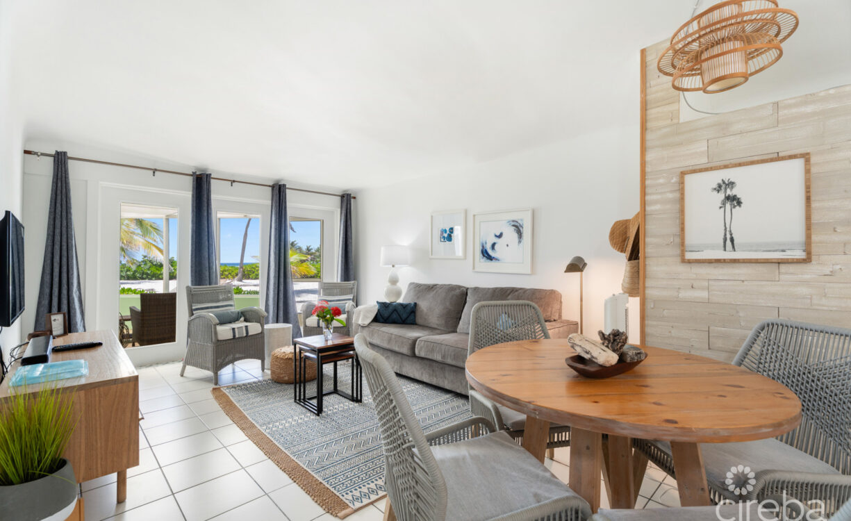 CAYMAN KAI SEALODGE #13 BEACHFRONT CONDO WITH IMPRESSIVED RENTAL HISTORY