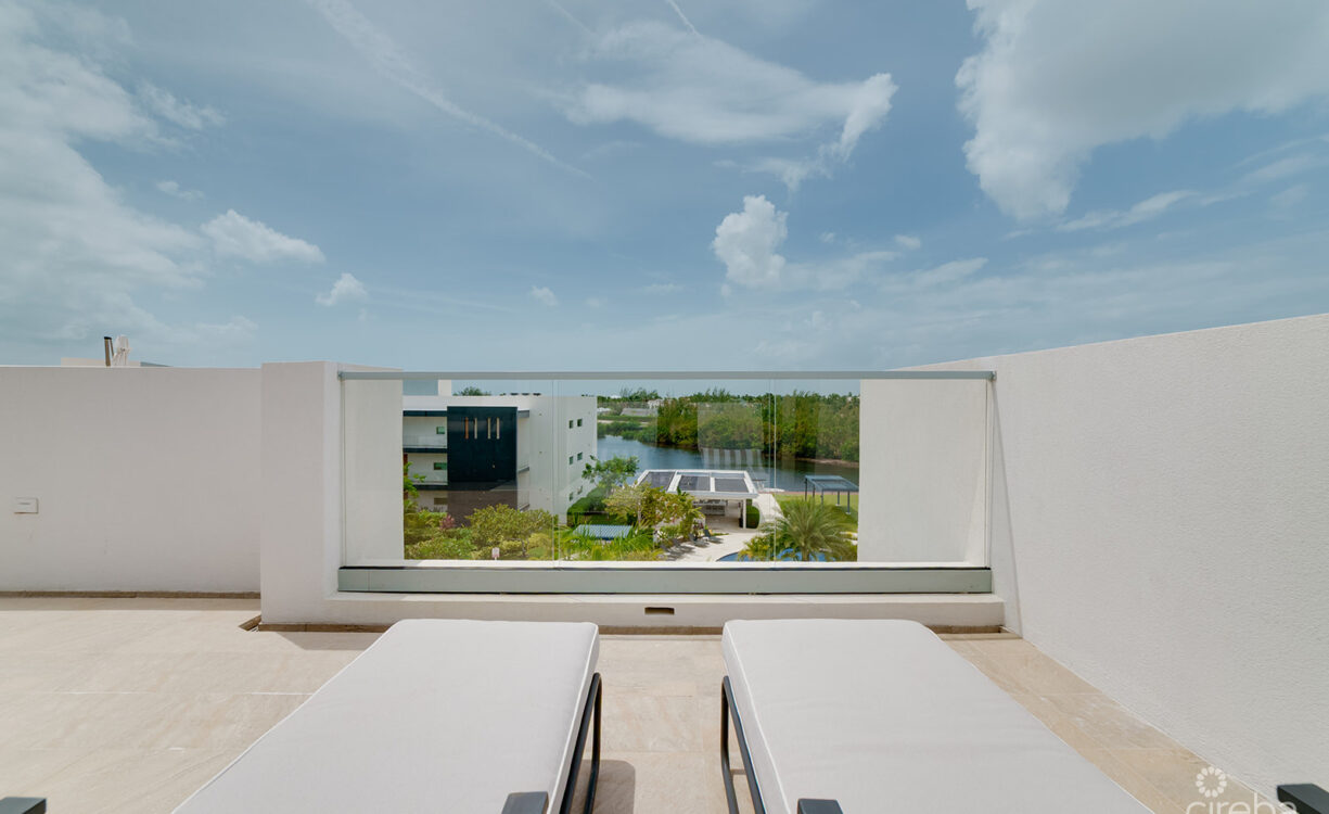 ONE CANAL POINT PENTHOUSE WITH COVERED ROOF TERRACE