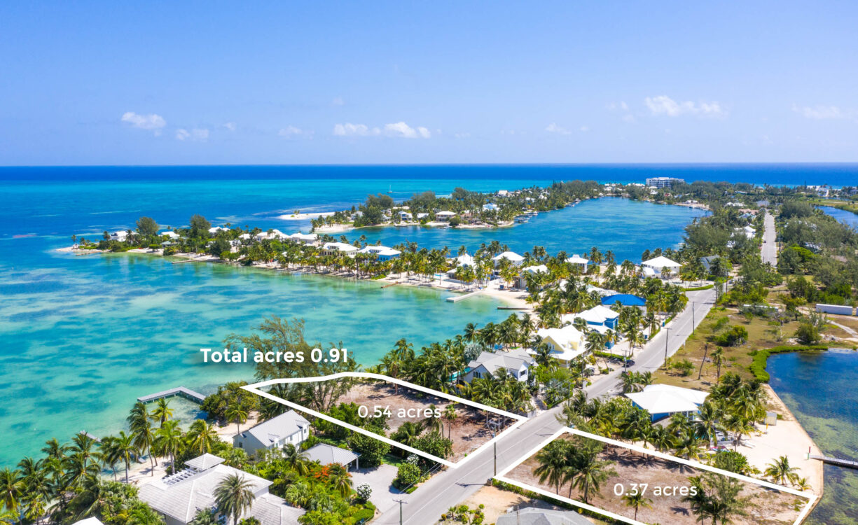 CAYMAN KAI 0.91 ACRES, BEACH AND CANAL FRONT LAND