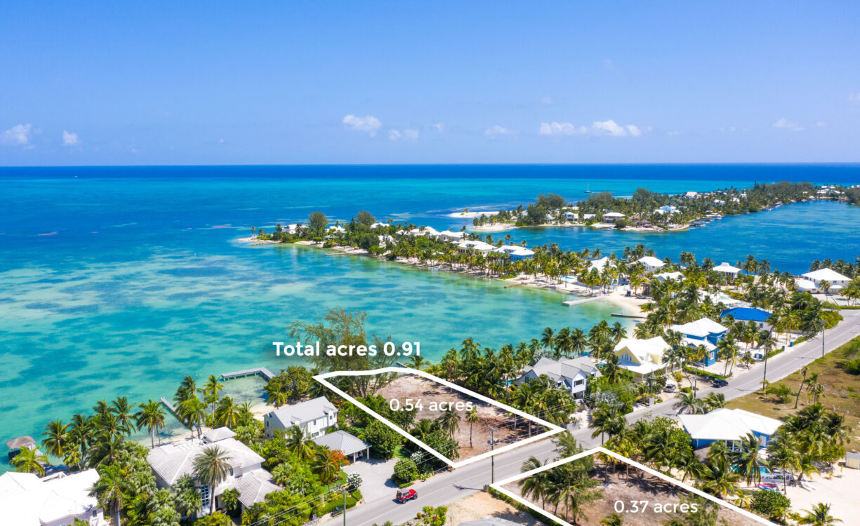 CAYMAN KAI 0.91 ACRES, BEACH AND CANAL FRONT LAND