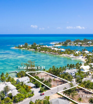 CAYMAN KAI 0.91 ACRES, BEACH AND CANAL FRONT LAND