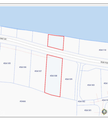 LARGE BEACHFRONT LOT - RUM POINT DRIVE - PERFECT ESTATE PARCEL