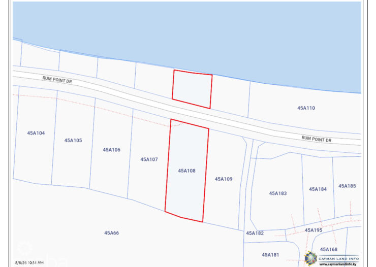 LARGE BEACHFRONT LOT - RUM POINT DRIVE - PERFECT ESTATE PARCEL