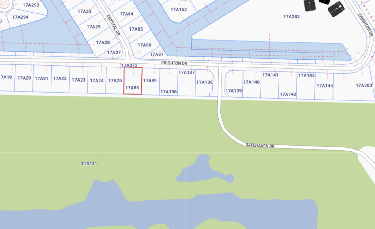 CRYSTAL HARBOUR RESIDENTIAL LOT
