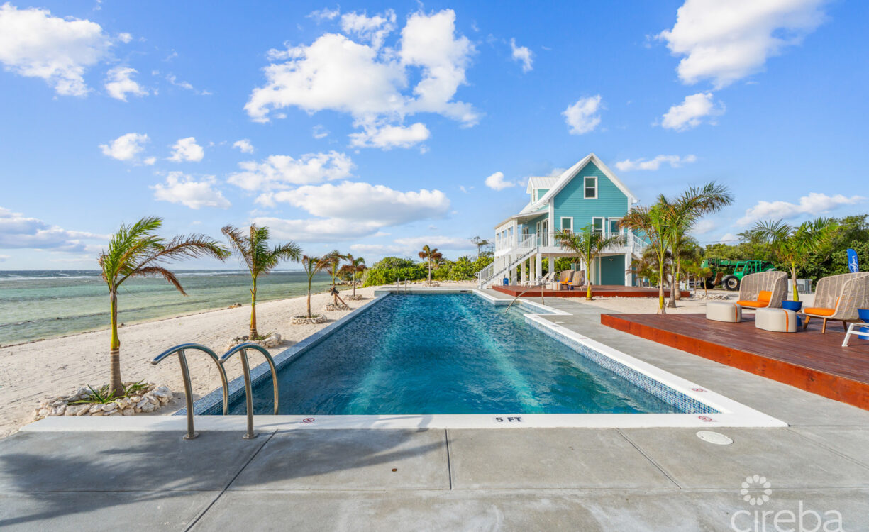 THE PALMS, LITTLE CAYMAN BEACHFRONT COTTAGE