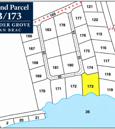 ALEXANDER GROVE SUBDIVISION - CAYMAN BRAC - POND LOT 4