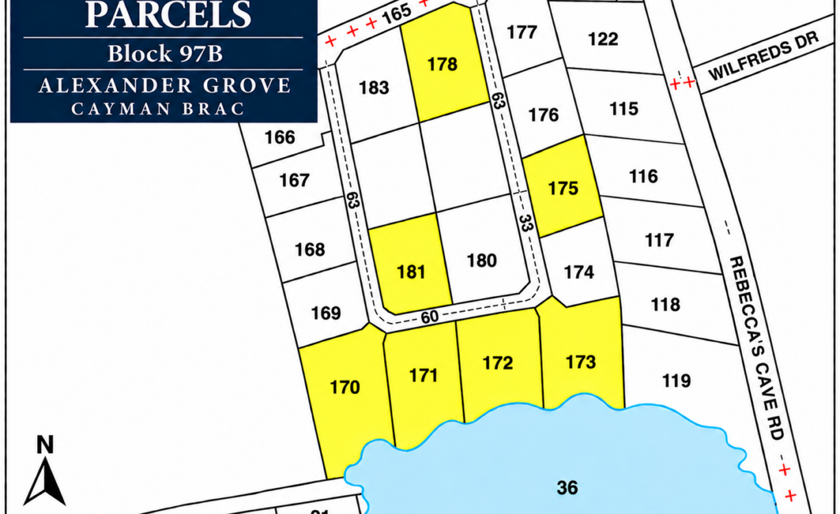 ALEXANDER GROVE SUBDIVISION - CAYMAN BRAC - LOT1