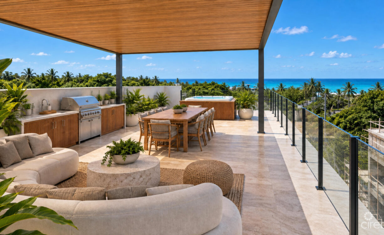 SHORE CLUB #6- OCEAN VIEW PENTHOUSE WITH PRIVATE ROOFTOP TERRACE
