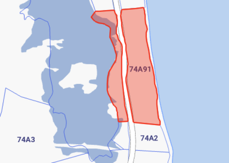 LARGE COLLIERS BEACH FRONT LOT | 2.64CRES