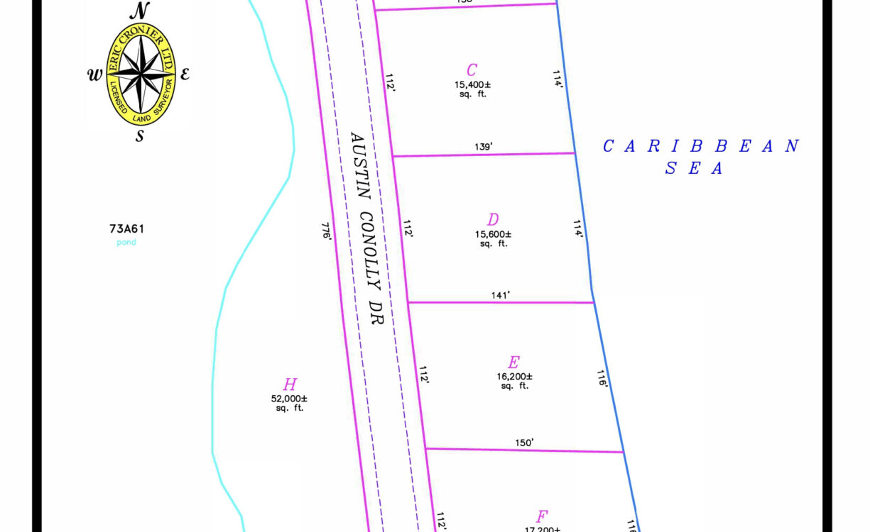COLLIERS BEACH FRONT LOT E | 0.37 -ACRE BEACHFRONT LAND IN EAST END