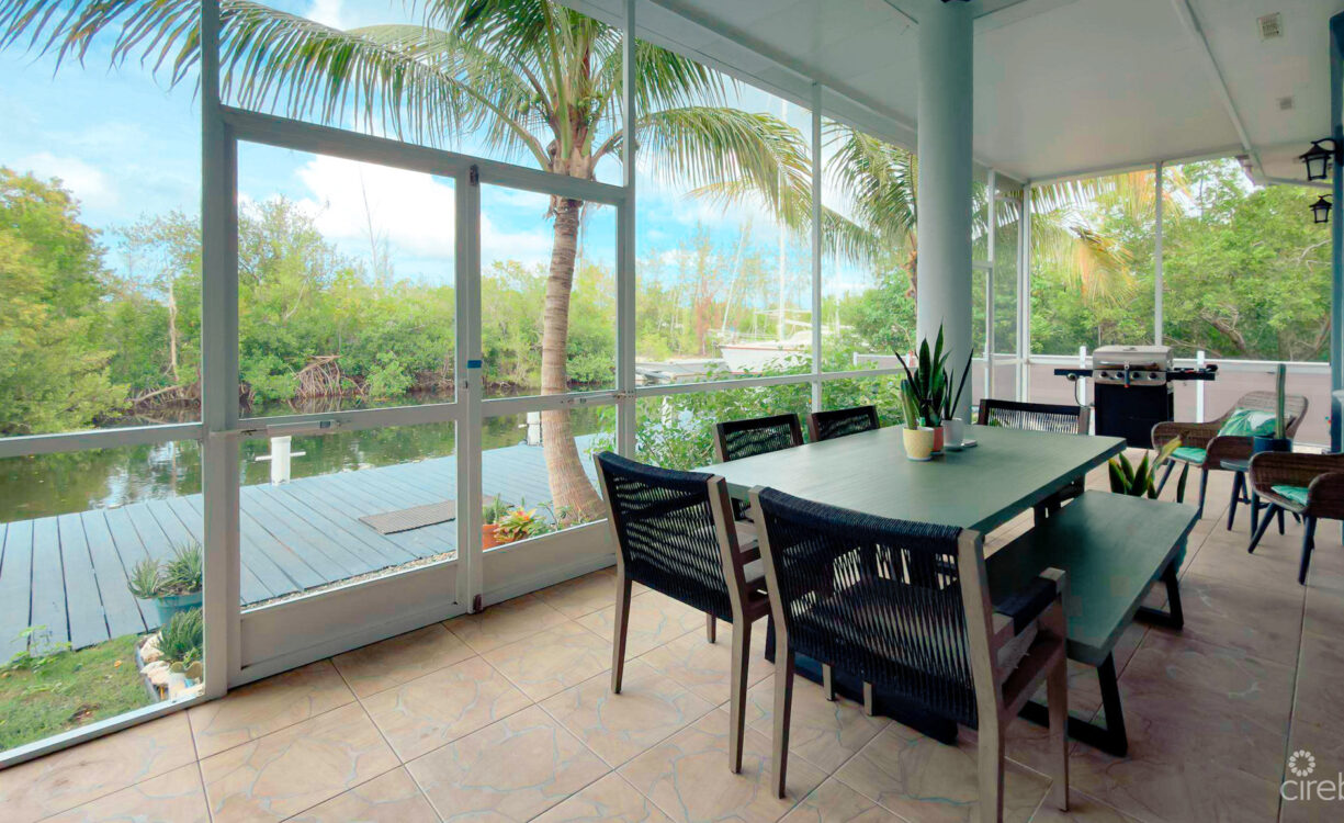 SUN ROSE CANAL FRONT HOME - NORTH SOUND ESTATES