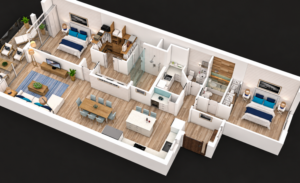 WALK-OUT WATERFRONT & MARINA ACCESS: CATALINA BAY 2 BEDROOM RE-ASSIGNMENT
