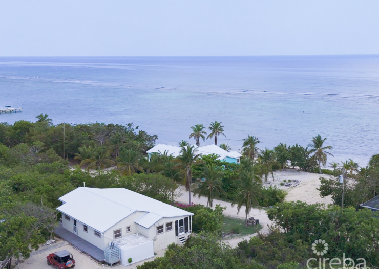 LITTLE CAYMAN OCEAN VIEW RESIDENTIAL HOME WITH BEACHFRONT LOT