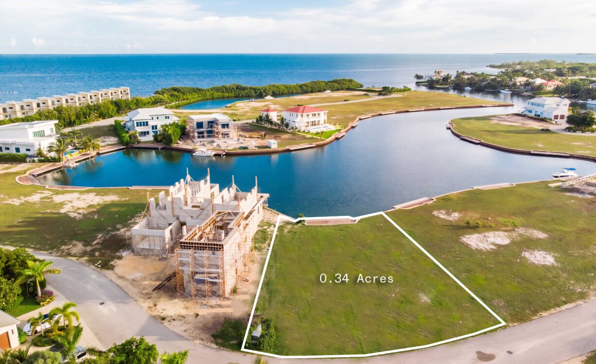 HARBOUR REACH 0.34 ACRES, CANAL FRONT LAND