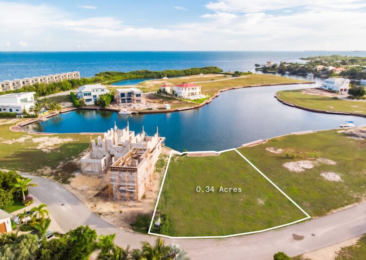 HARBOUR REACH 0.34 ACRES, CANAL FRONT LAND