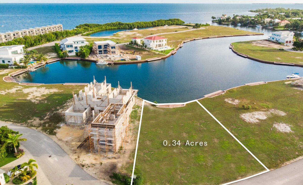 HARBOUR REACH 0.34 ACRES, CANAL FRONT LAND