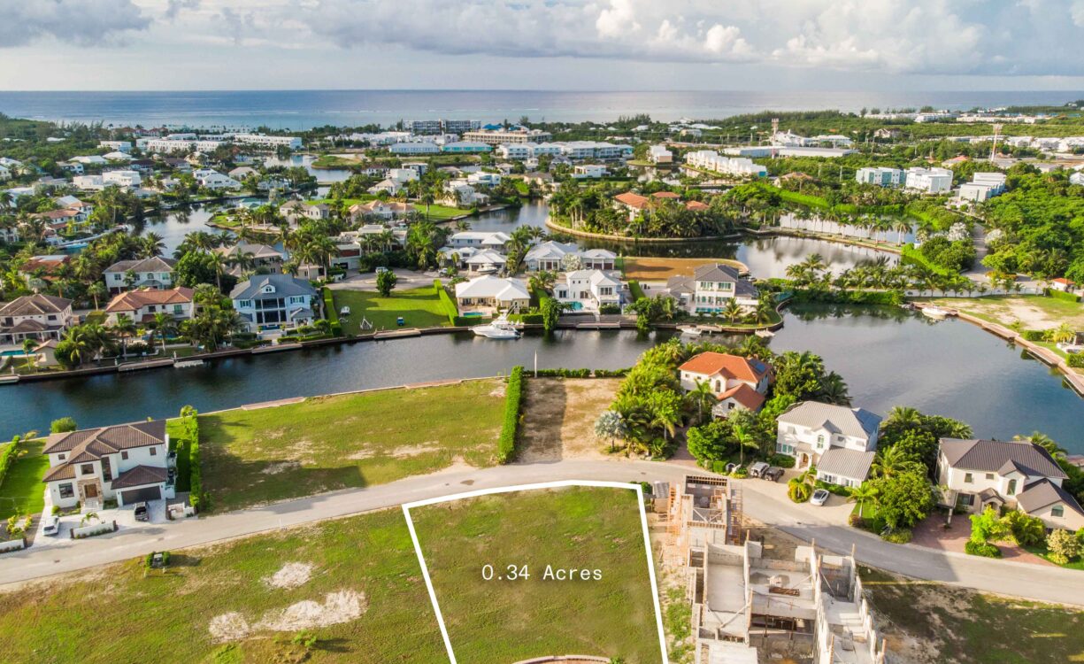 HARBOUR REACH 0.34 ACRES, CANAL FRONT LAND