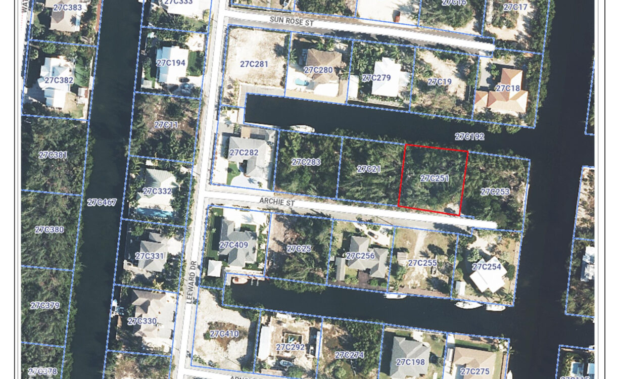 NORTH SOUND ESTATES LOT - FILLED AND GOOD TO GO!